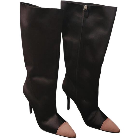 Lovers and Friends Doreen Boot in Black and Pink NWOT - Picture 4 of 4